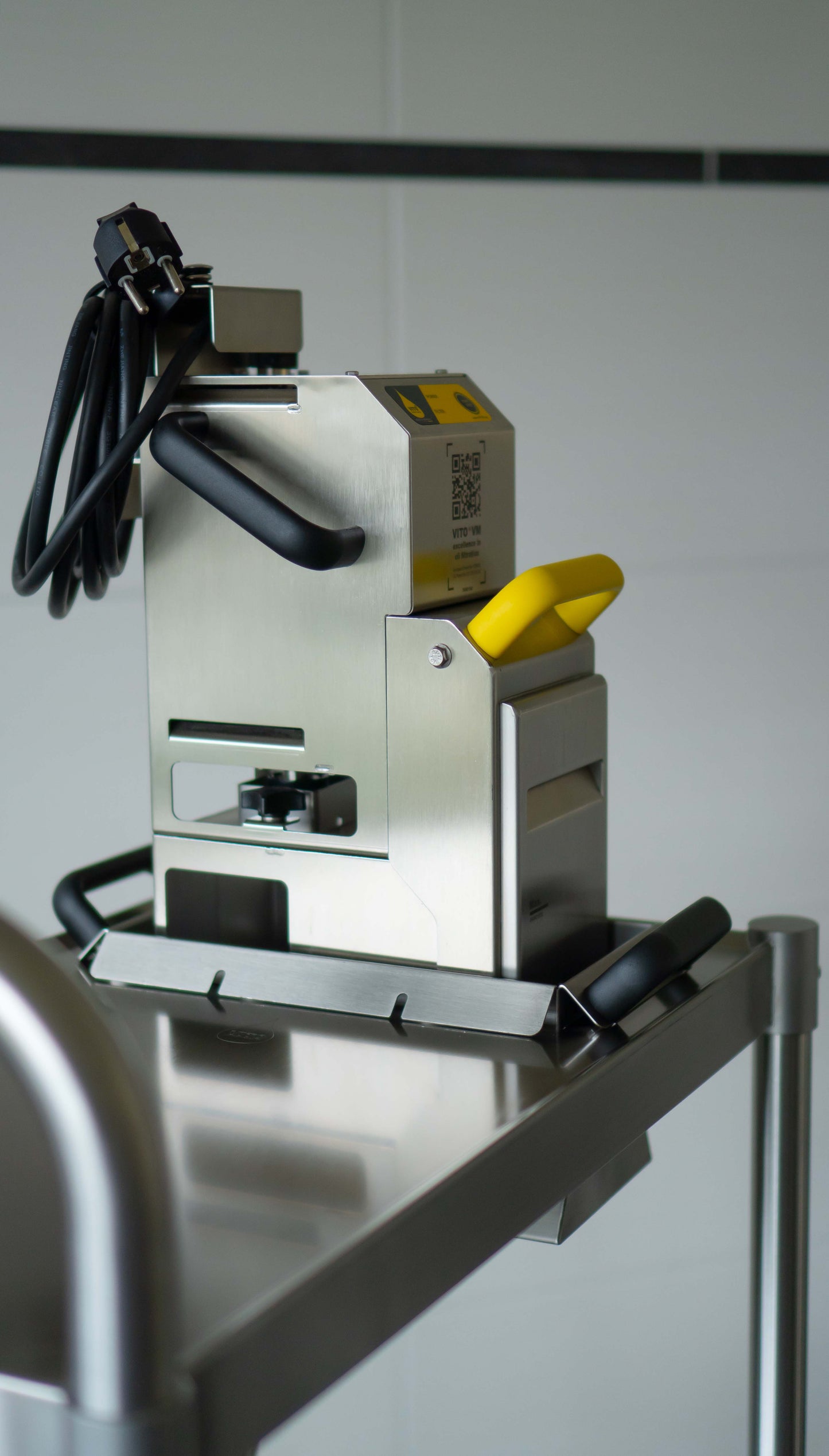 VITO cart – Stainless Steel Transport Cart for VITO Oil Filters